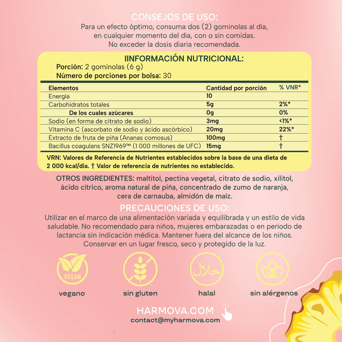 Gominolas para el equilibrio íntimo